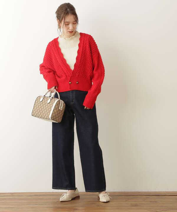 スタンダードワイドデニムパンツ《S Size Line》