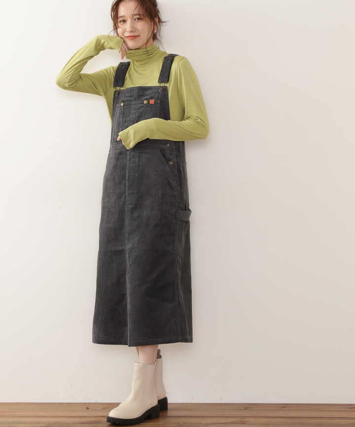 【週末限定価格】yuni コーデュロイ ジャンパースカート 日本製