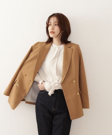 ダブルブレストテーラードジャケット《S Size Line》