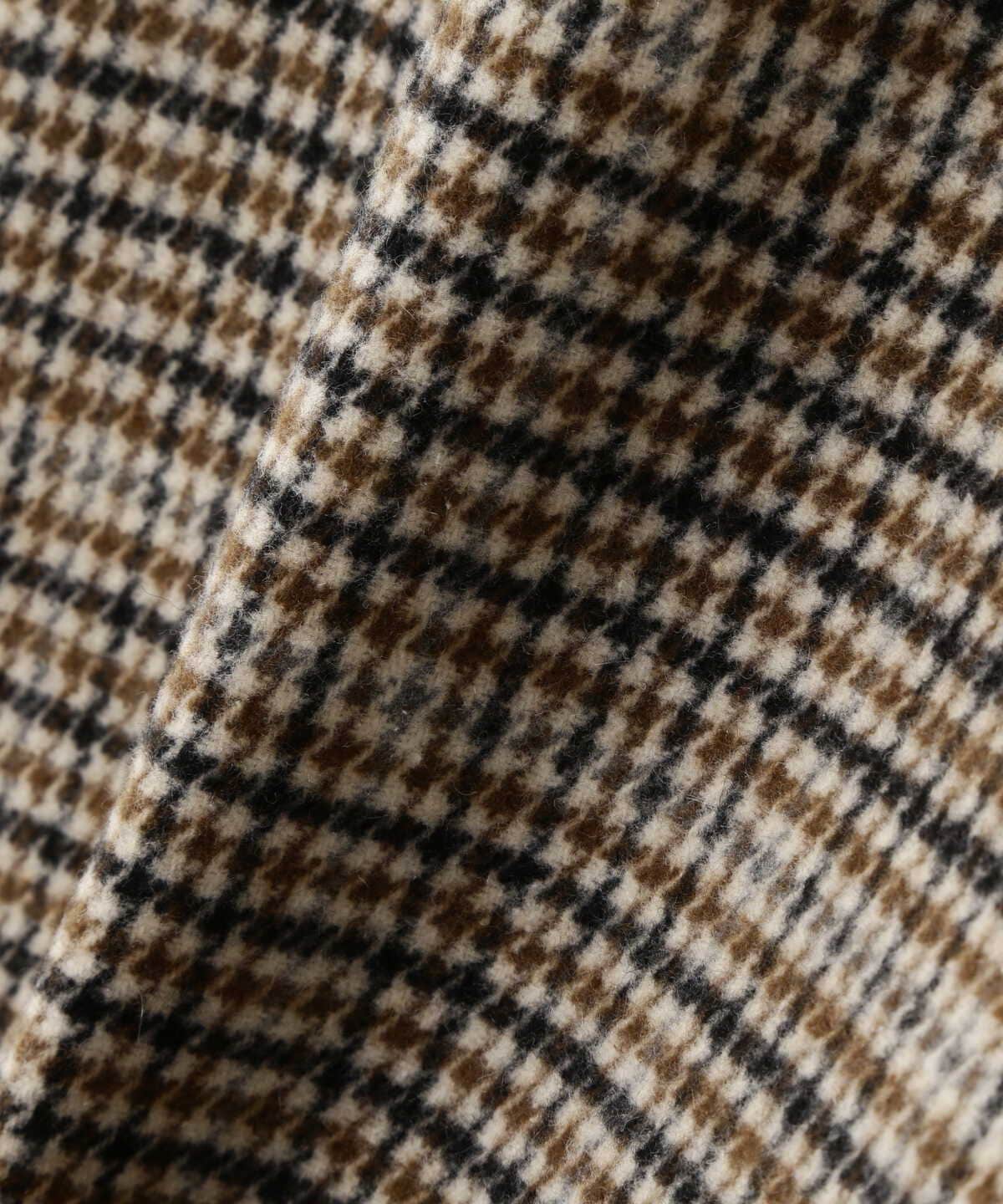 Houndstooth pattern jacket Sサイズ　ブラウン