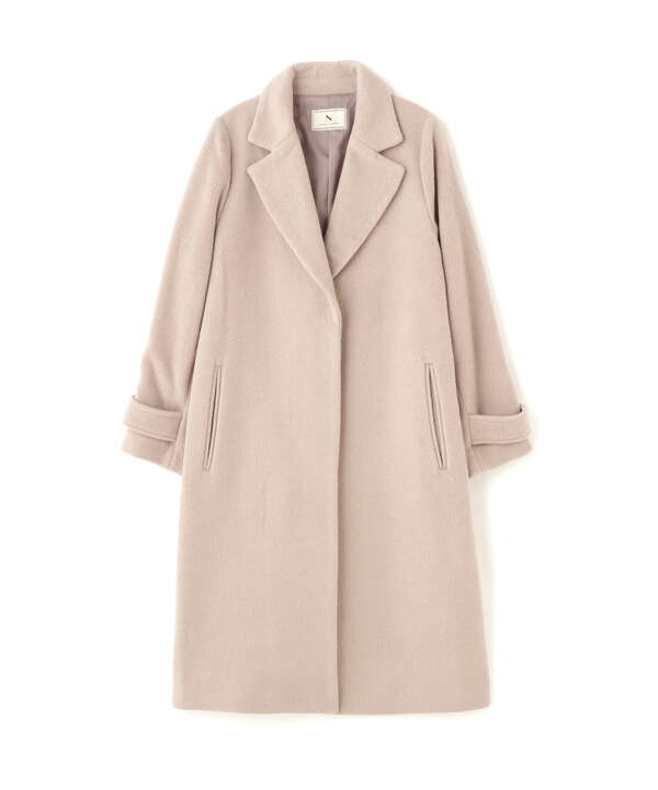 先行予約11月下旬 12月上旬入荷予定 アンゴラビーバーチェスターコート S Size Line N Natural Beauty Basic サンエービーディーオンラインストア Sanei Online Store