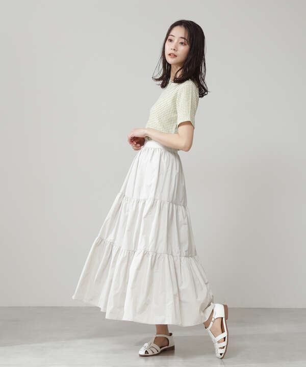 ギンガムチェックｔシャツ N Natural Beauty Basic サンエービーディーオンラインストア Sanei Online Store