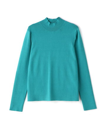 【松井愛莉さん着用】総針ボトルネック長袖ニット