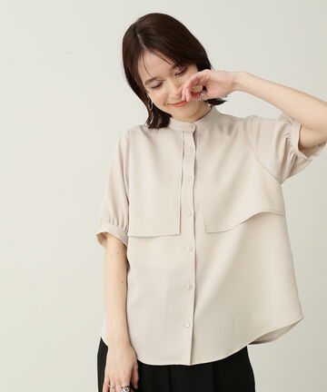 ガルーダドビーレイヤーヨークブラウス