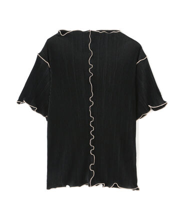 【先行予約5月上旬-5月中旬入荷予定】バイカラープリーツトップス