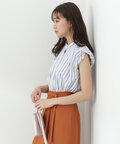 【花山瑞貴さん着用】バルーンノースリーブブラウス