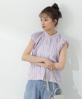【花山瑞貴さん着用】バルーンノースリーブブラウス