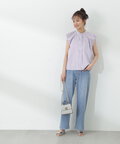 【花山瑞貴さん着用】バルーンノースリーブブラウス