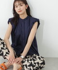 【花山瑞貴さん着用】バルーンノースリーブブラウス