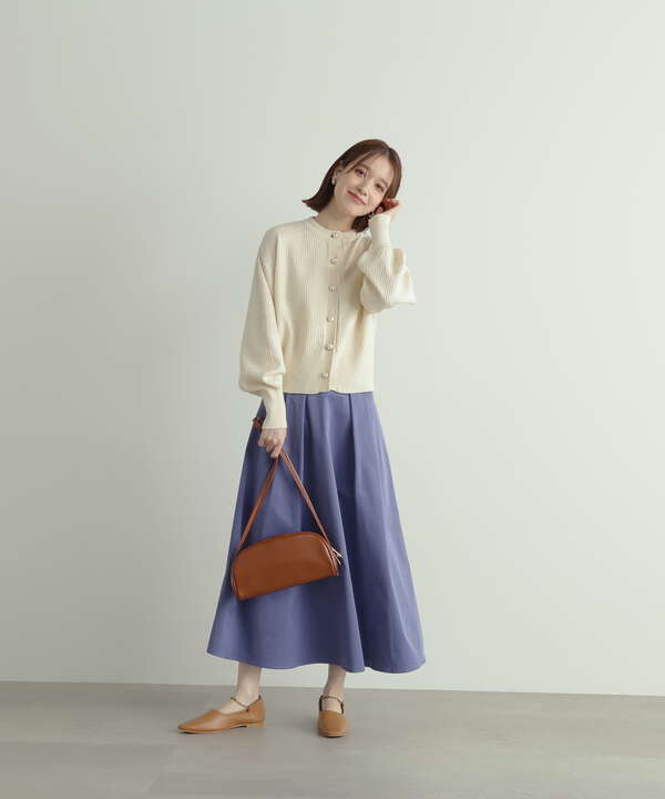 カラータックフレアスカート《S Size Line》