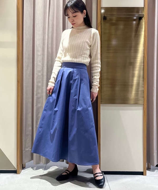 カラータックフレアスカート《S Size Line》