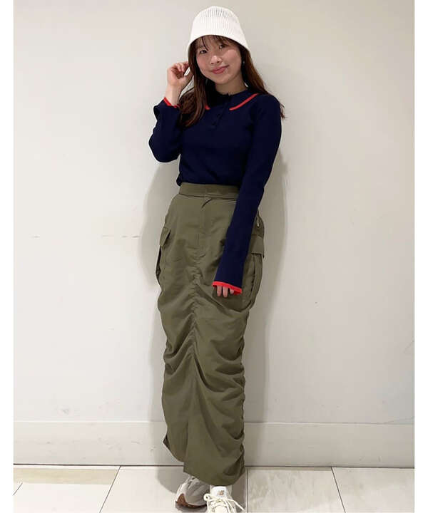 カーゴデザインスカート