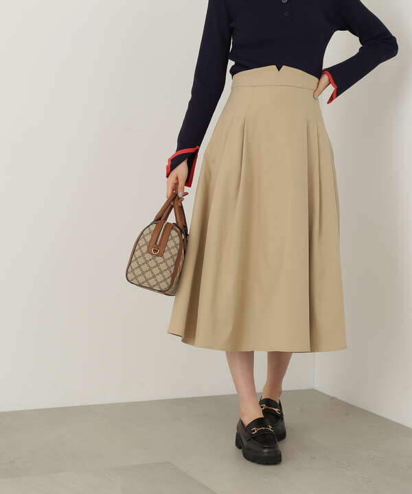 ツイルタックフレアスカート《S Size Line》