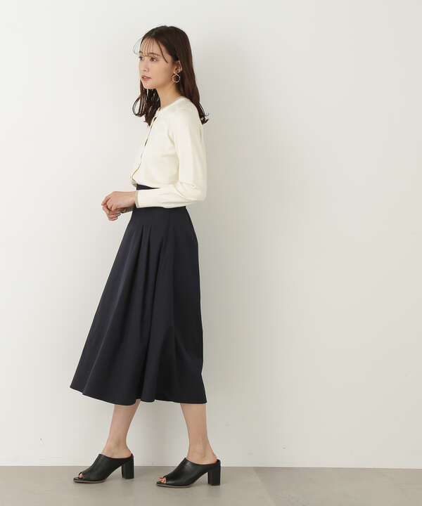 ツイルタックフレアスカート《S Size Line》