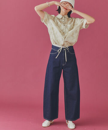 カーブデニムパンツ《S Size Line》