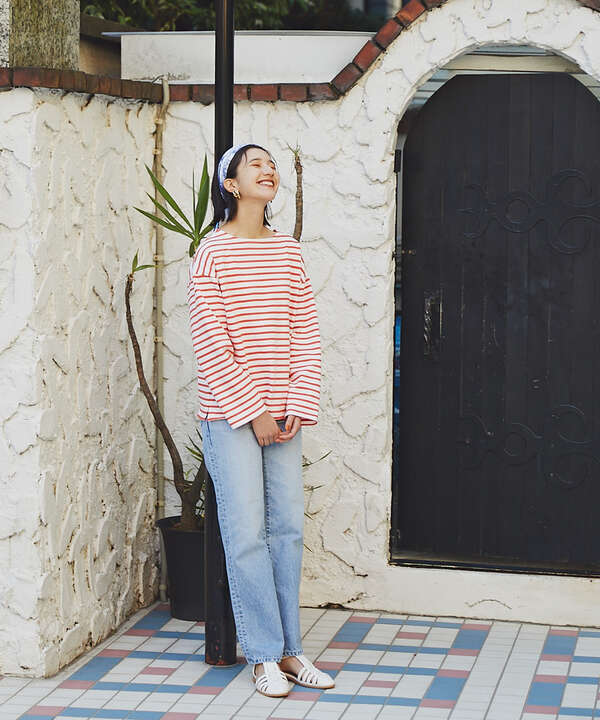 【川津明日香さん着用】【Something×N.別注】ELSA VINTAGE STRAIGHT デニムパンツ