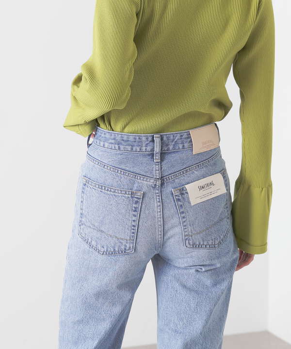 【川津明日香さん着用】【Something×N.別注】ELSA VINTAGE STRAIGHT デニムパンツ