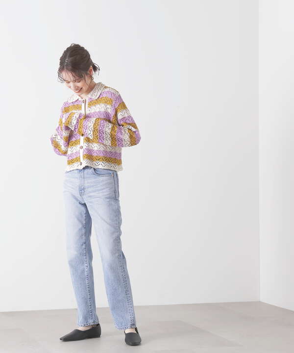 【川津明日香さん着用】【Something×N.別注】ELSA VINTAGE STRAIGHT デニムパンツ