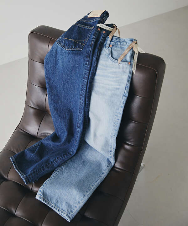 【川津明日香さん着用】【Something×N.別注】ELSA VINTAGE STRAIGHT デニムパンツ