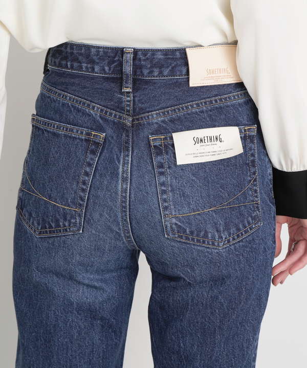 【川津明日香さん着用】【Something×N.別注】ELSA VINTAGE STRAIGHT デニムパンツ