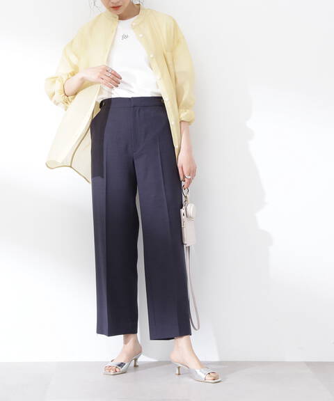 ドライタッチストレートパンツ
