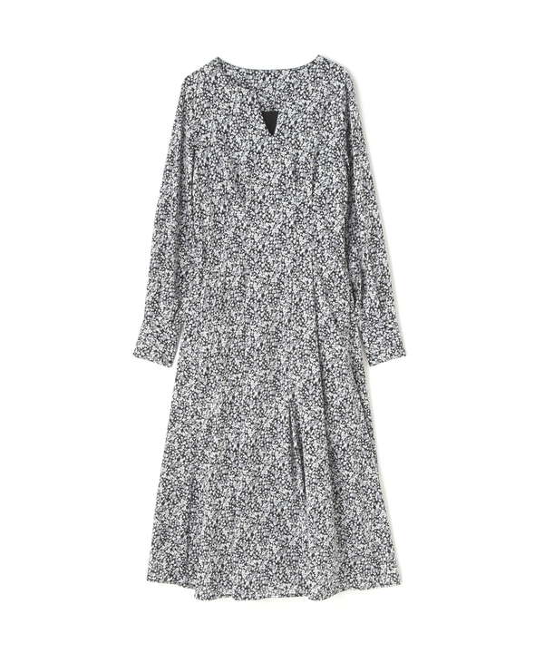 ウエストタックキーネックワンピース【S Size Line】
