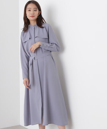 フラップとろみワンピース《S Size Line》