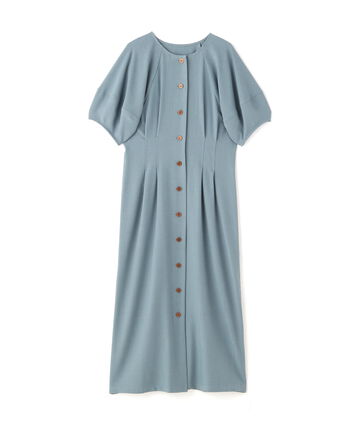 【先行予約4月下旬-5月上旬入荷予定】ウエストタック麻調ワンピース《S Size Line》