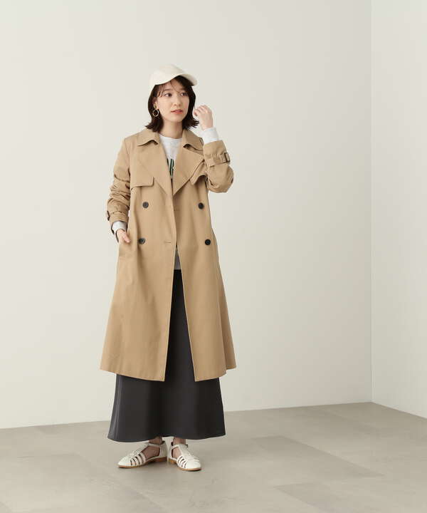 ベーシックツイルトレンチコート【S Size Line】