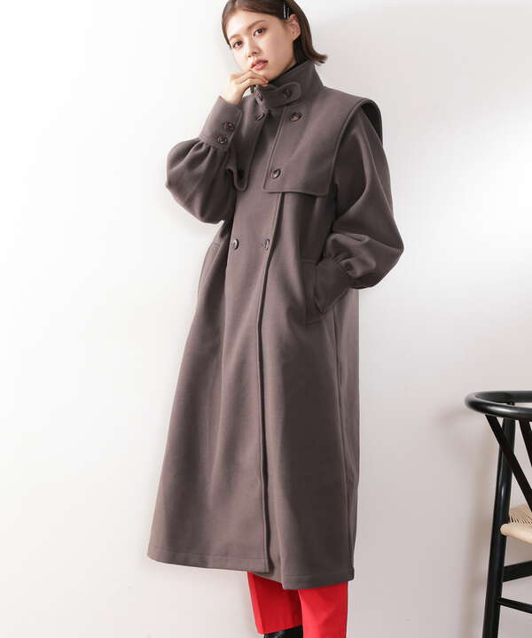 ケープ付スタンドコート《S Size Line》