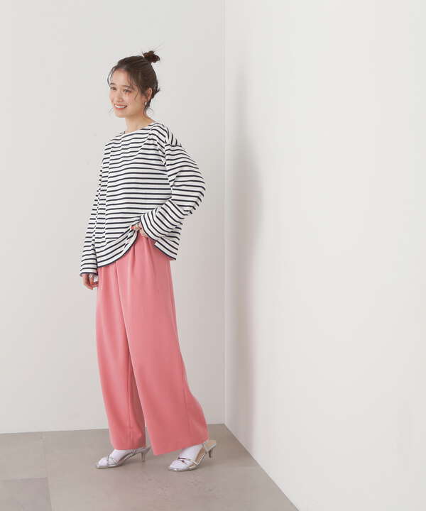 バスクボーダーロンTシャツ