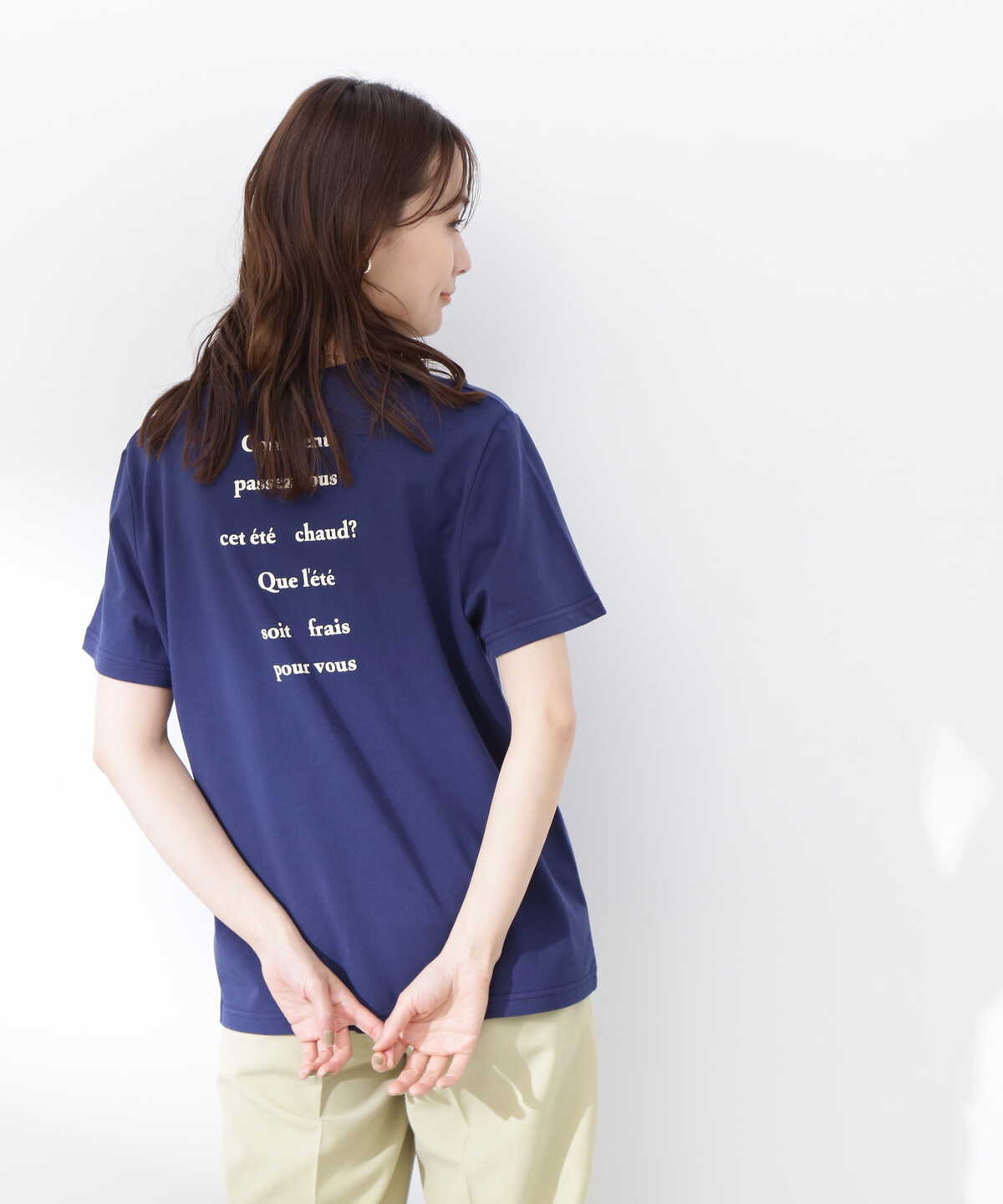 バックプリントロゴTシャツ | N. Natural Beauty Basic* | サンエー 