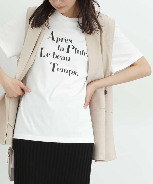 花山瑞貴さん着用】BIG LOGO Tシャツ（1663160600） N. Natural Beauty Basic* エヌ  ナチュラルビューティーベーシック 【公式】通販