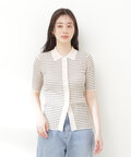 【花山瑞貴さん着用】シアーポロニット