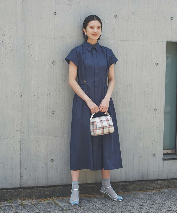 【花山瑞貴さん着用】クロスストラップヒールサンダル