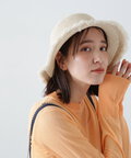 【花山瑞貴さん着用】ツバフリンジサーモハット