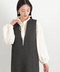 【松井愛莉さん着用】ギャザーフリルネックボリュームブラウス