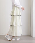 ランダムレイヤードシアースカート