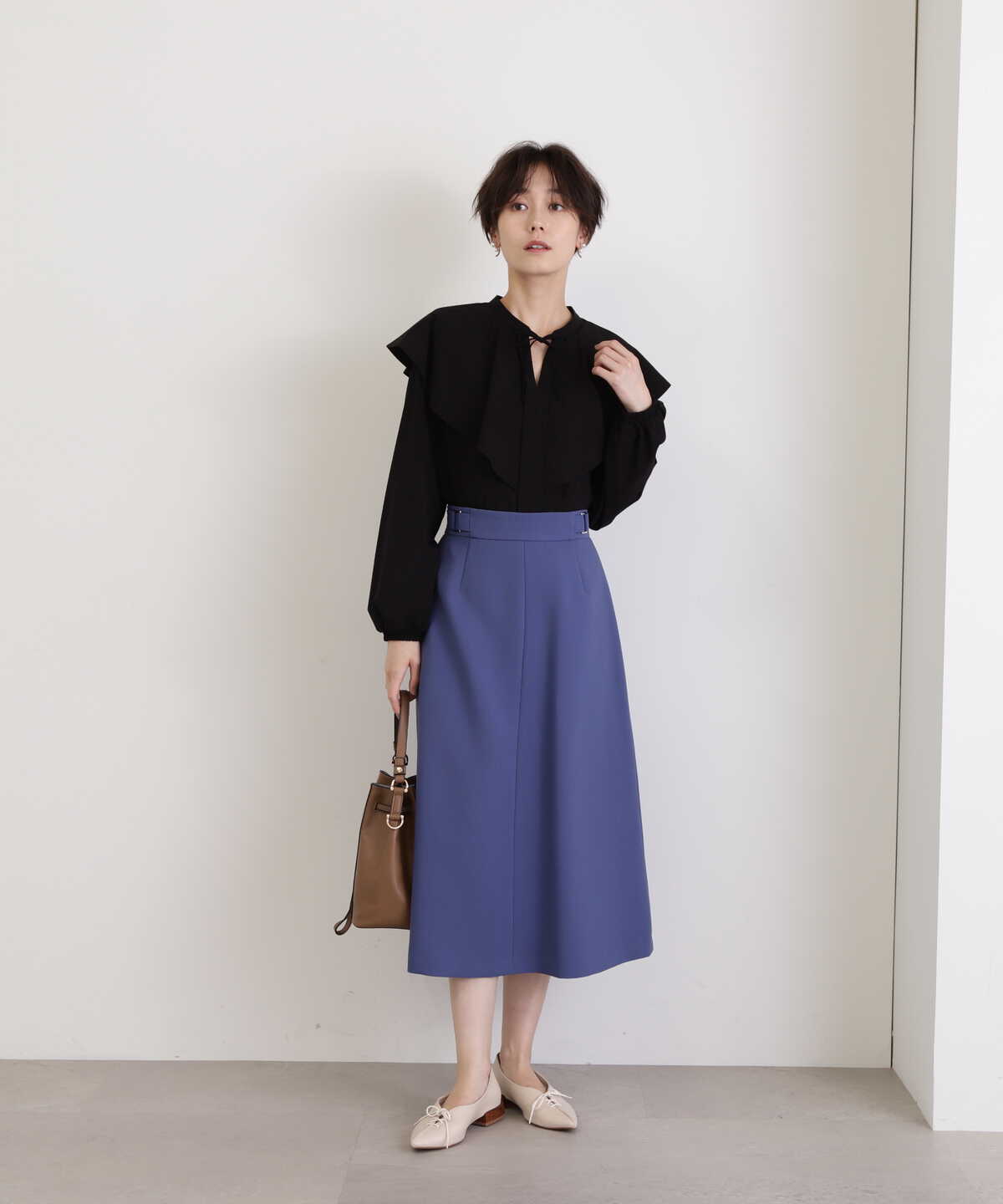 サイドバックルAラインスカート《S Size Line》
