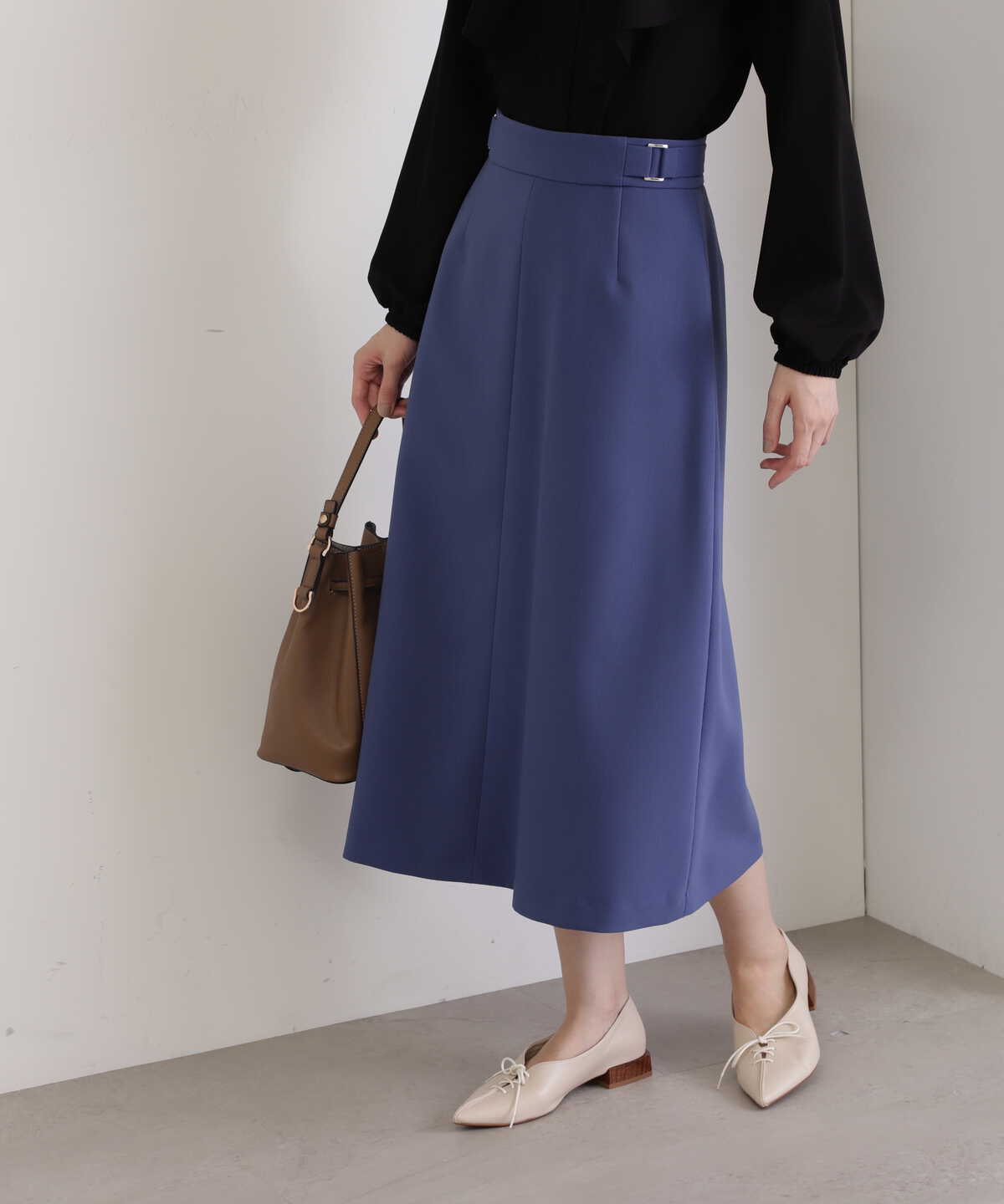 サイドバックルAラインスカート《S Size Line》