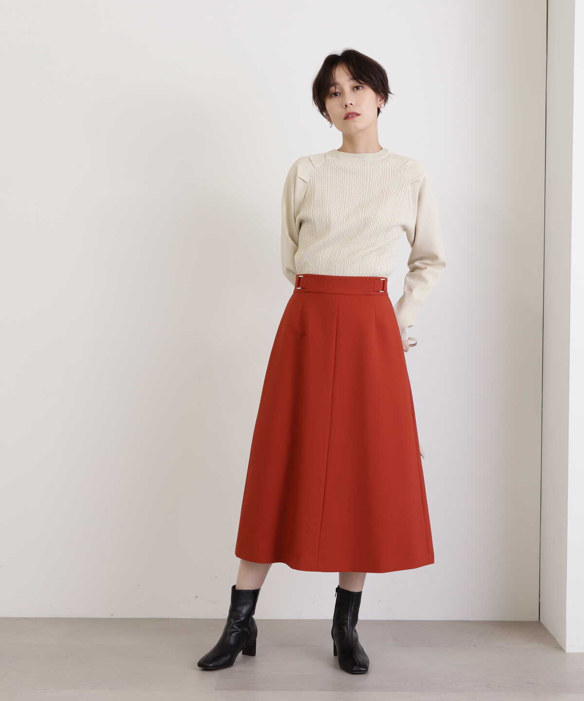 サイドバックルAラインスカート《S Size Line》