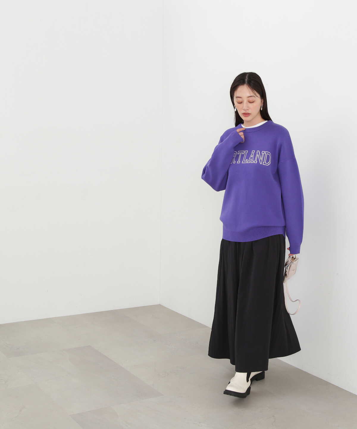ナイロンギャザースカート《S Size Line》