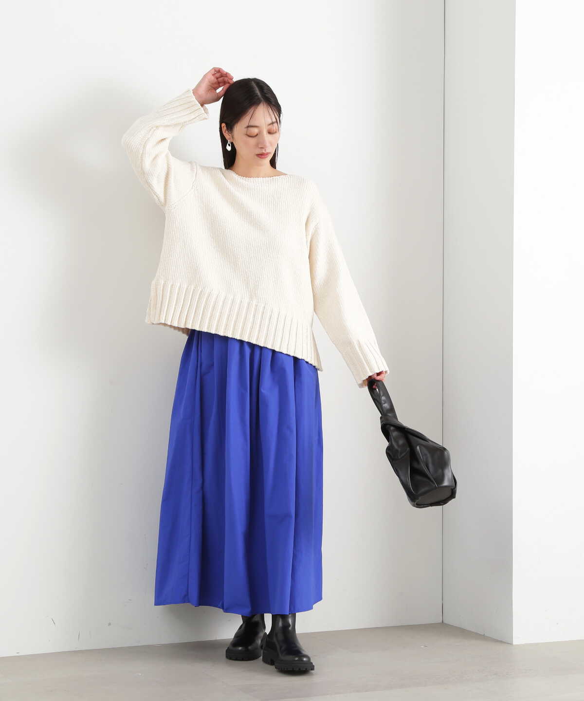 ナイロンギャザースカート《S Size Line》