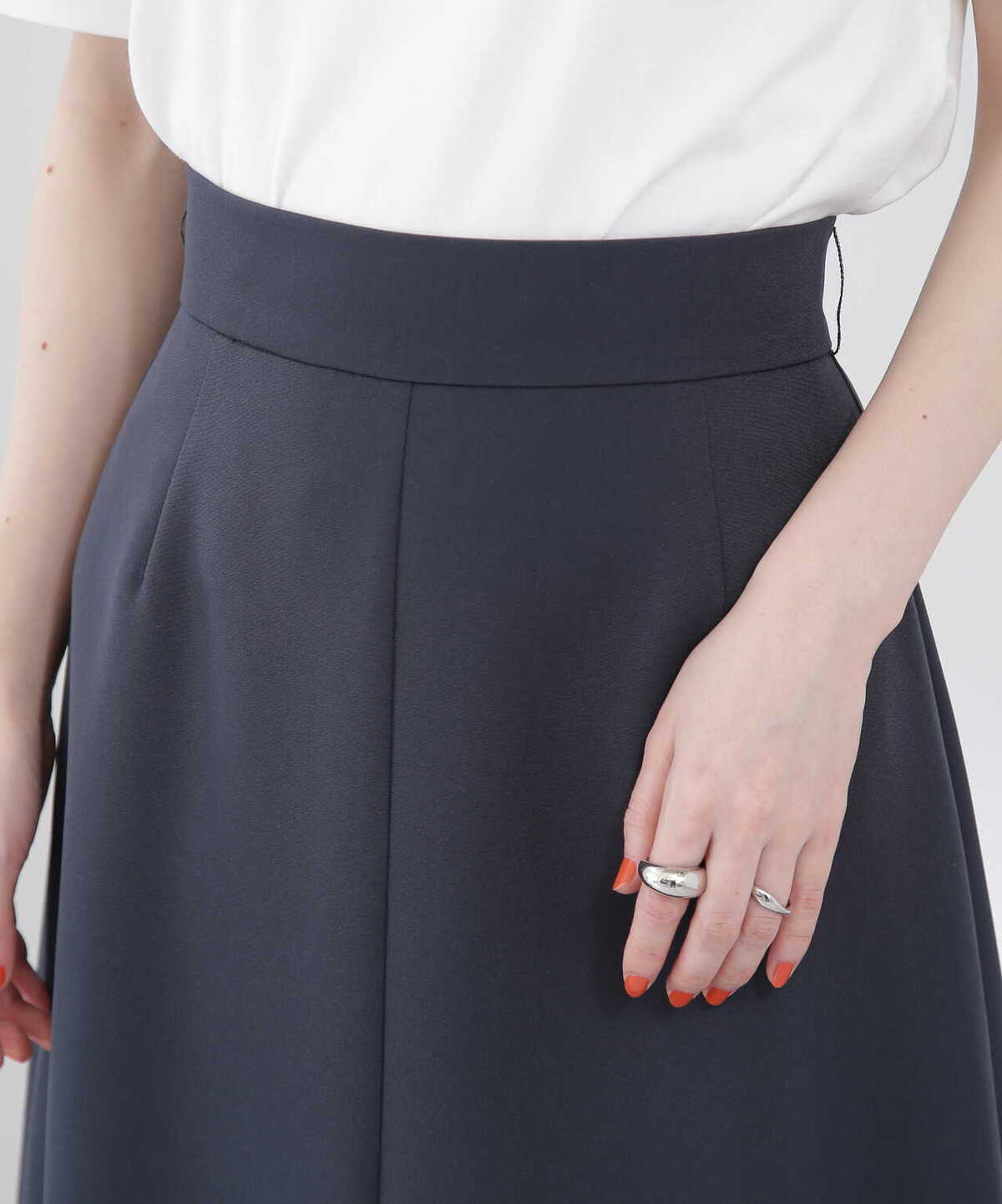 ベルト付Aラインスカート《S Size Line》《WEB限定商品》