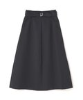 ベルト付Aラインスカート《S Size Line》《WEB限定商品》