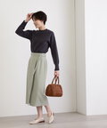 Dカンベルト付ラップ風タイトスカート《S Size Line》