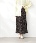 モノトーンプリントスカート《S Size Line》