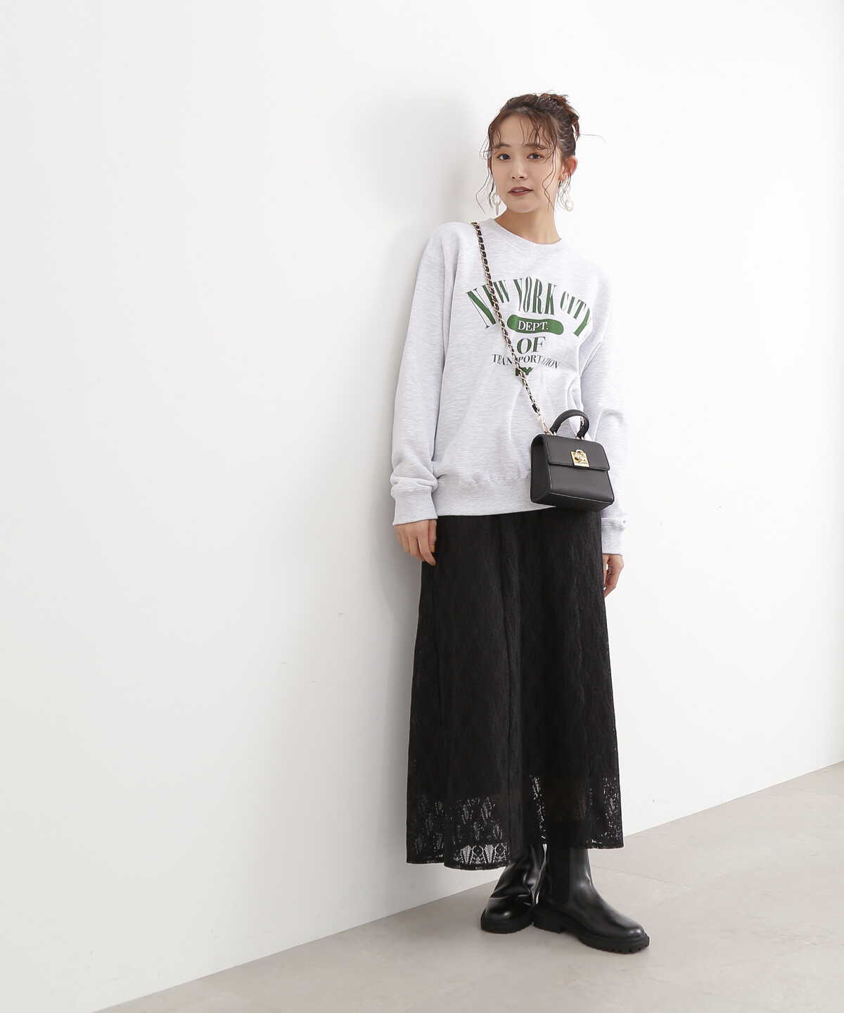 レースロングスカート《S Size Line》