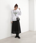 レースロングスカート《S Size Line》