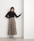 タータンチェックタックスカート《S Size Line》
